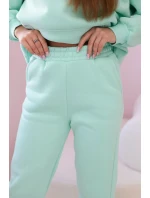 Bavlnená súprava s mätovou potlačou