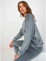 Súprava RV KMPL 8436.40 šedá modrá