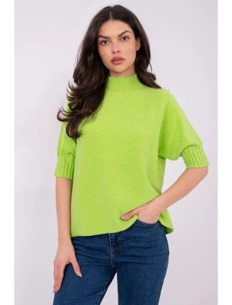 Sveter s krátkym rukávom model 222443 Taliansko Moda Sveter s krátkym rukávom model 222443 Taliansko Moda