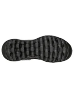 Skechers ON-THE-GO JOY FIRST GLANCE Dámske semišové kožené zimné topánky s umelou kožušinou Black (144041-BKGY) Dámske