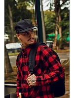 Flexfit 6502 5-panelová snapbacková čiapka 55.6502 bordová Flexfit 6502 5-panelová snapbacková čiapka 55.6502 bordová