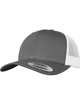 Flexfit 6606/6606T 6-panelová vintage čiapka „Trucker“ 55.6606 tmavošedá/biela Flexfit 6606/6606T 6-panelová vintage čiapka „Trucker“ 55.6606 tmavošedá/biela