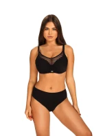 Dámske dvojdielne plavky Lili 3 S940LI3-19 Black - Self Dámske dvojdielne plavky Lili 3 S940LI3-19 Black - Self