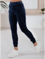 Dámsky tmavomodrý velúrový set SO COMFY FashionStreet AY0884 Dámsky tmavomodrý velúrový set SO COMFY FashionStreet AY0884