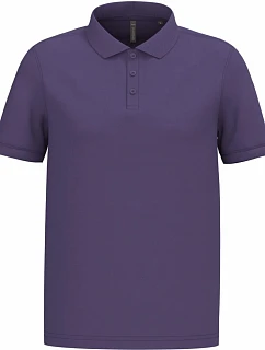 Kariban K 254 Pánske polo tričko z piké 20.K254 fialové