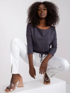 Blúzka RV BZ 4691.40P grafitová