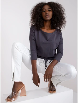 Blúzka RV BZ 4691.40P grafitová