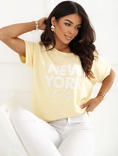 Blúzka RV BZ A1262.00 svetložltá