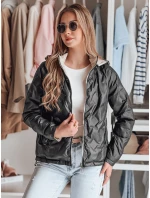 Dámska obojstranná prechodná bunda SYLVIAN black FashionStreet TY4861 Dámska obojstranná prechodná bunda SYLVIAN black FashionStreet TY4861