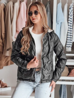 Dámska obojstranná prechodná bunda SYLVIAN black FashionStreet TY4861