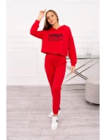 Tlačená sada červená Tlačená sada červená