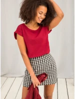 Tričko RV TS 4833.91P gaštanová