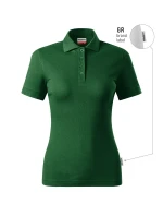 Dámske tričko Resist Heavy Polo bottle green 06 (štítok značky)