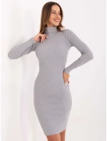 Dámske šaty RV SK R5133.07P sivé - FPrice Dámske šaty RV SK R5133.07P sivé - FPrice