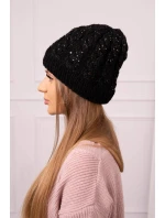 Dámska čiapka Kalina K362 čierna
