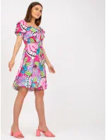 Šaty DHJ SK 15836.51 ružová