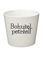 BOHUŽEL, PETRŽEL! - velký květináč 