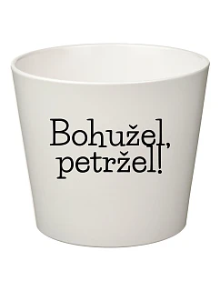 BOHUŽEL, PETRŽEL! - velký květináč 