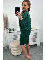 Dámsky set šiat a mikiny 9450 zelená - Kesi