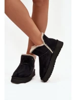 Śniegowce Damskie Na Platformie Wrangler 20253093.25Y Czarne