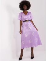 DHJ SK 17260 šaty.90 svetlo fialová