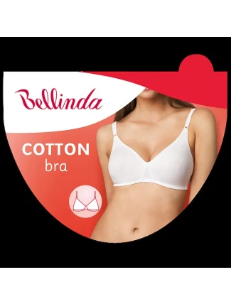 Nevystužená bavlnená podprsenka COTTON BRA - Bellinda - biela Nevystužená bavlnená podprsenka COTTON BRA - Bellinda - biela
