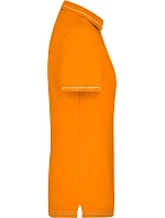 Daiber JN 568 Dámske elastické polo z džerseju 02.0568 oranžová/biela Daiber JN 568 Dámske elastické polo z džerseju 02.0568 oranžová/biela