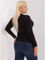 Blúzka RV BZ 9257.19 čierna farba Blúzka RV BZ 9257.19 čierna farba