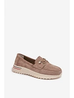 Semišové poltopánky 26PB18 beige - Jezzi Semišové poltopánky 26PB18 beige - Jezzi