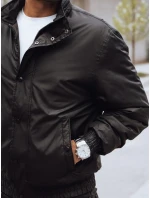 Pánska prechodná bunda čierna FashionStreet TX4583