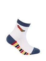Chlapčenské vzorované ponožky Wola U24.P01;W24.P01 21-26 Chlapčenské vzorované ponožky Wola U24.P01;W24.P01 21-26