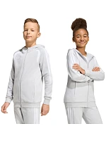Detská mikina adidas Tiro 26 League Sweat Full Zip Hoodie šedá KF3323 Detská mikina adidas Tiro 26 League Sweat Full Zip Hoodie šedá KF3323