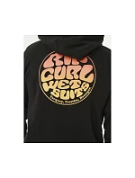Pánska mikina RIP CURL Wettie Passage Icon Zip Thru, čierna