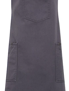Premier PR 132 Bavlnená zástera s náprsenkou „Chino“ 39.0132 steel