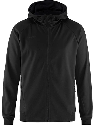 Craft Corporate ADV Unify Hoodie Jacket M Pánska bunda s kapucňou 81.9132 čierna Craft Corporate ADV Unify Hoodie Jacket M Pánska bunda s kapucňou 81.9132 čierna