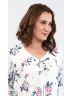 Dámske domáce šaty s trojštvrťovom rukávom Kristýna Dámske domáce šaty s trojštvrťovom rukávom Kristýna