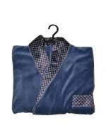 Dlhý pánsky župan DE LAFENSE 773 Bonjour 3XL-4XL Dlhý pánsky župan DE LAFENSE 773 Bonjour 3XL-4XL