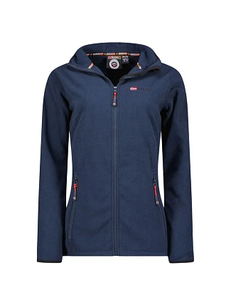 Geografické Nórsko Unicia Lady 224 W WX3714F/GN-Navy Mikina s kapucňou Geografické Nórsko Unicia Lady 224 W WX3714F/GN-Navy Mikina s kapucňou