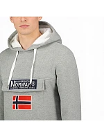 Geografické Nórsko Gadrien DB 054 M WW6114H/GN/Blended Grey/White Mikina