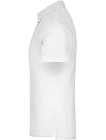 Daiber JN 964 Pánske piqué polo s gombíkmi 02.0964 biela/námornícka modrá/biela