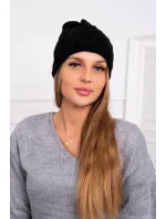 Fleecová čiapka Teresa K285 čierna