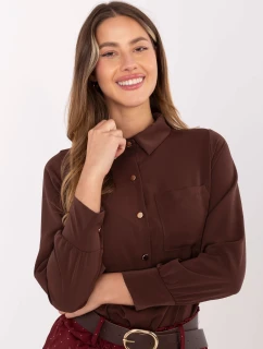 MI košeľa KS 4210.53 hnedá