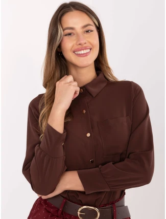 MI košeľa KS 4210.53 hnedá