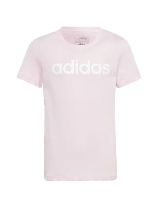 Bavlnené tričko Essentials Slim Fit Jr s lineárnym logom IC3152