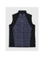 Dámska trekingová bunda bez rukávov 4F 4FWSS25TVJAF180-22S s Primaloftom Black