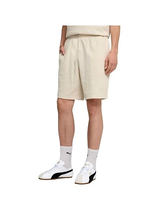 Pánske šortky Puma ESS Elevated Relaxed, béžové, 692021 87 Pánske šortky Puma ESS Elevated Relaxed, béžové, 692021 87