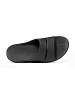 OOFOS OOahh Slide Pánske Čierne OOFOS OOahh Slide Pánske Čierne