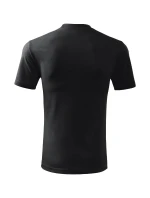 Ťažké unisex tričko ebony gray