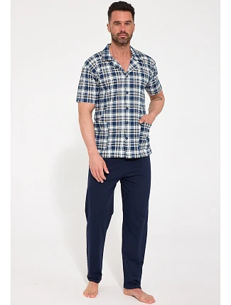Pyžamo Cornette 318/61 kr/r 3XL–5XL, na zips Pyžamo Cornette 318/61 kr/r 3XL–5XL, na zips