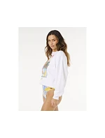 Dámska mikina RIP CURL Hayley O O/S Drop Shldr Crew biela pánska Dámska mikina RIP CURL Hayley O O/S Drop Shldr Crew biela pánska